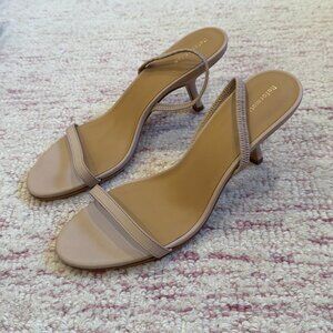Reformation Nude Kitten Heel